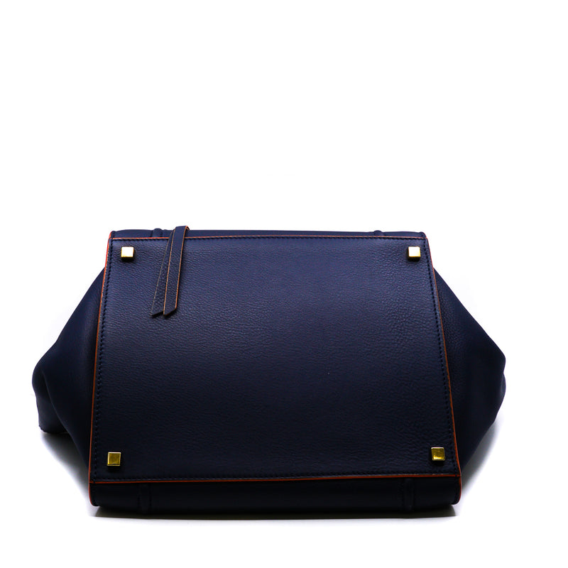 luggage mm in navy/red - L'UXE LINK