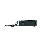 thumbnail leather keychain in black