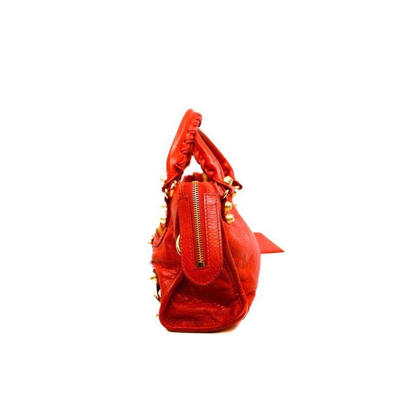 mini citybag in red color GHW
