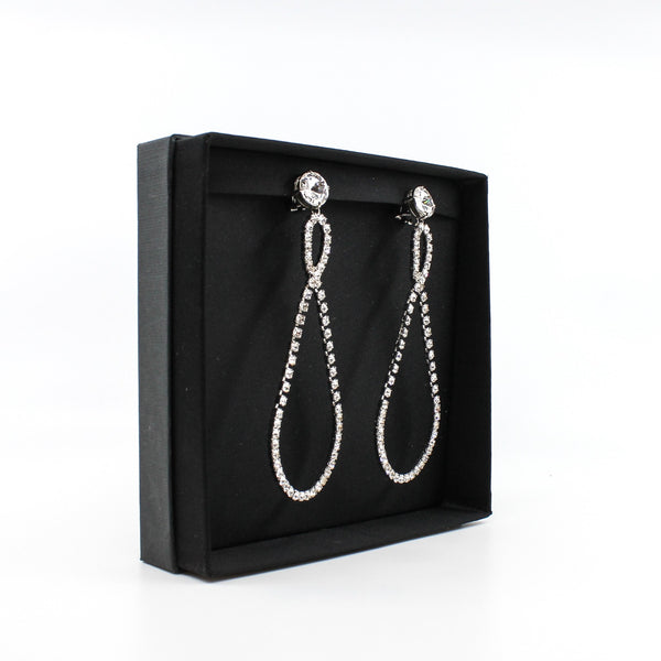 crystal earring - L'UXE LINK