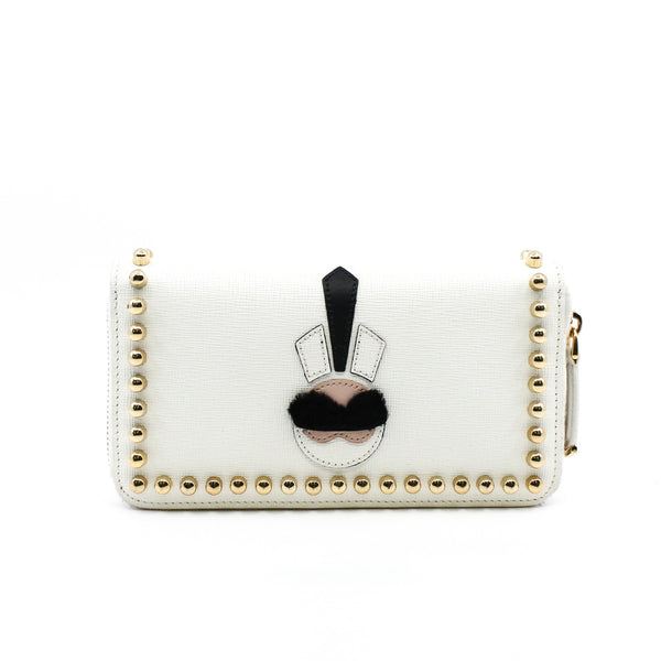 zippy  wallet white  ghw - L'UXE LINK