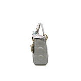 thumbnail mini lady dior in lambskin pearl grey ghw 2023