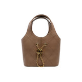 thumbnail 26P mini shopping bag in calfskin brown GHW seri PHP4XXXX