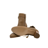 thumbnail Saint Germain ankle boot In Leather Brown phw #36.5