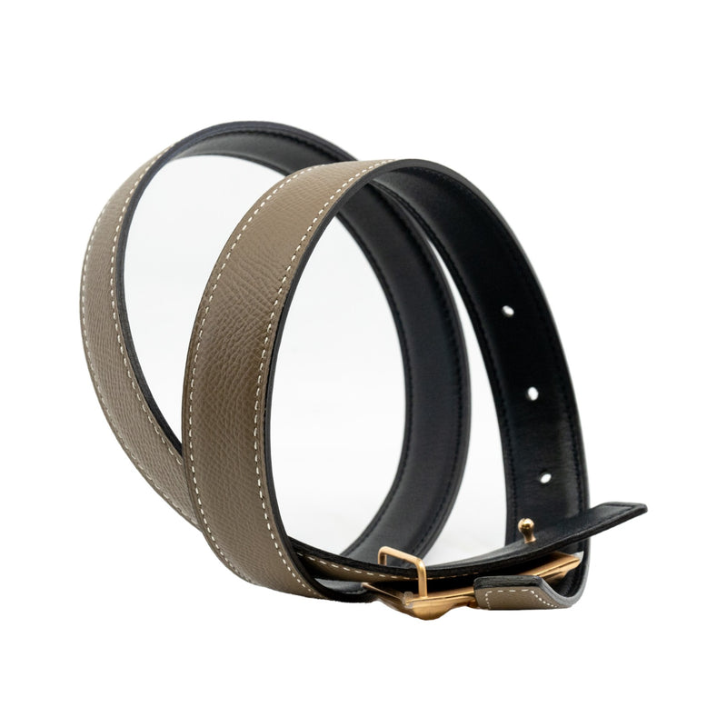 cdc belt in etoupe rghw size 70 - L'UXE LINK