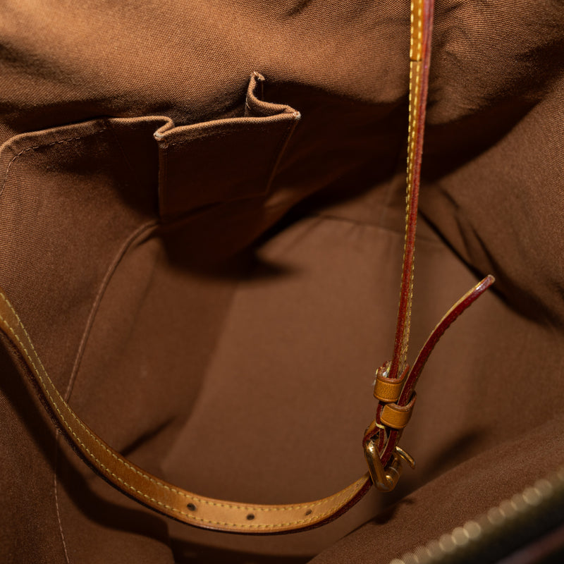 Palermo GM Brown Monogram Canvas Handbag GHW 2008 - L'UXE LINK
