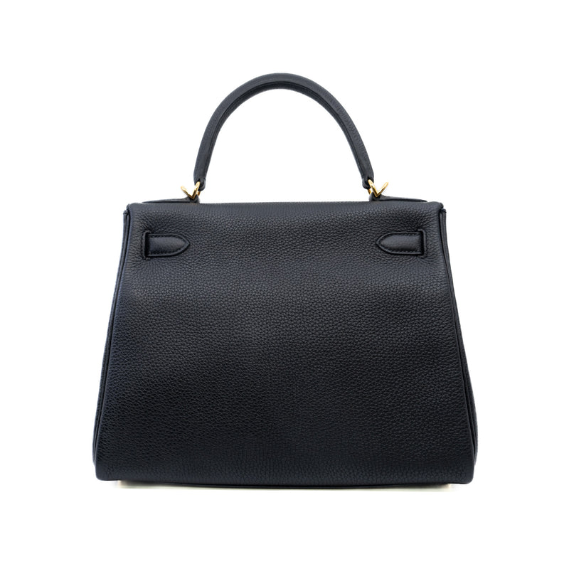 kelly 28 black togo z stamp ghw