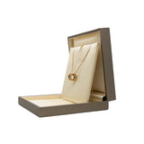 thumbnail B.zero1 necklace with 18 kt rose gold chain and with 18 kt rose gold and black ceramic pendant.