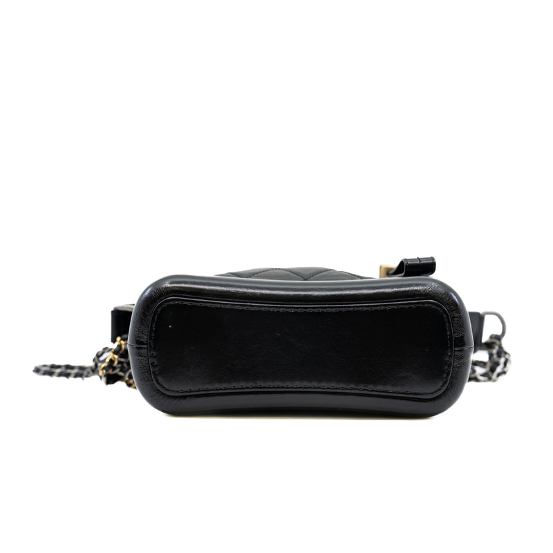 small Gabrielle in calfskin black gphw seri 28