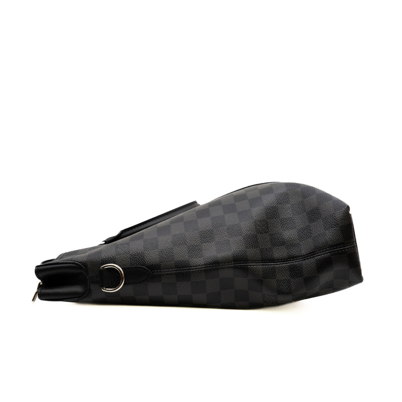 Graphite Anton tote bag in Damier Graphite coated canvas phw - L'UXE LINK