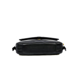 thumbnail small Loulou bag in black leather ghw