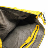 thumbnail Convertible Flat Zip Tote Intrecciato Nappa Large Leather Yellow - L'UXE LINK