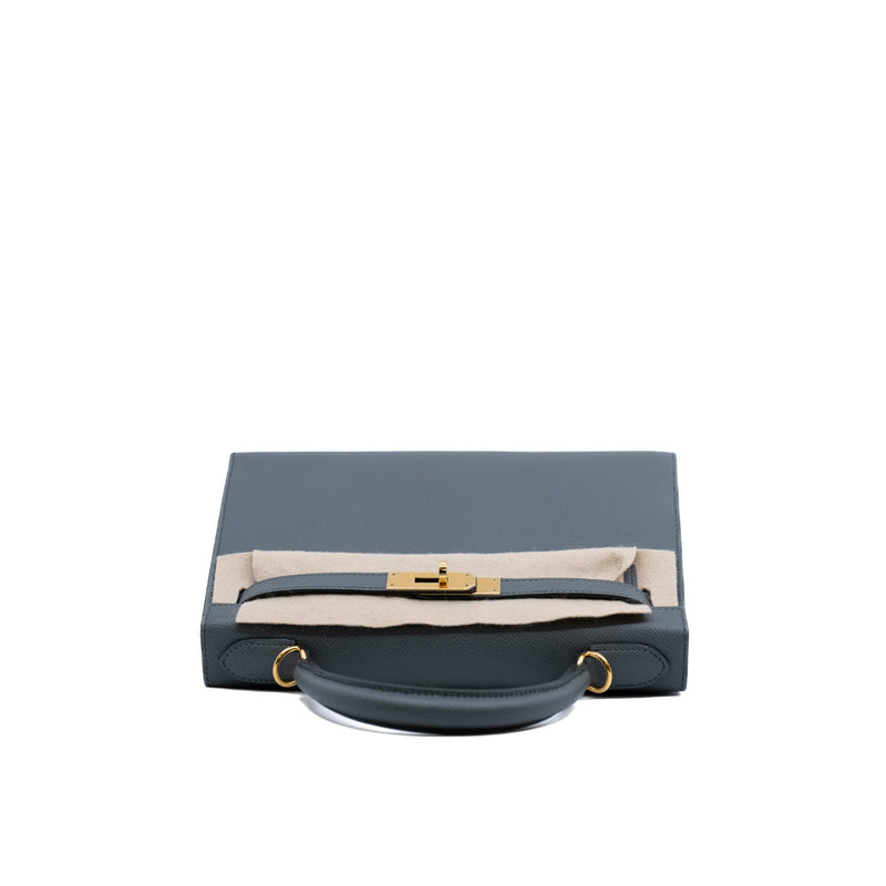 kelly 28cm epsom 63 color Vert Amande ghw - L'UXE LINK