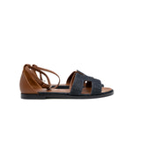 thumbnail santorini sandals in denim size 37