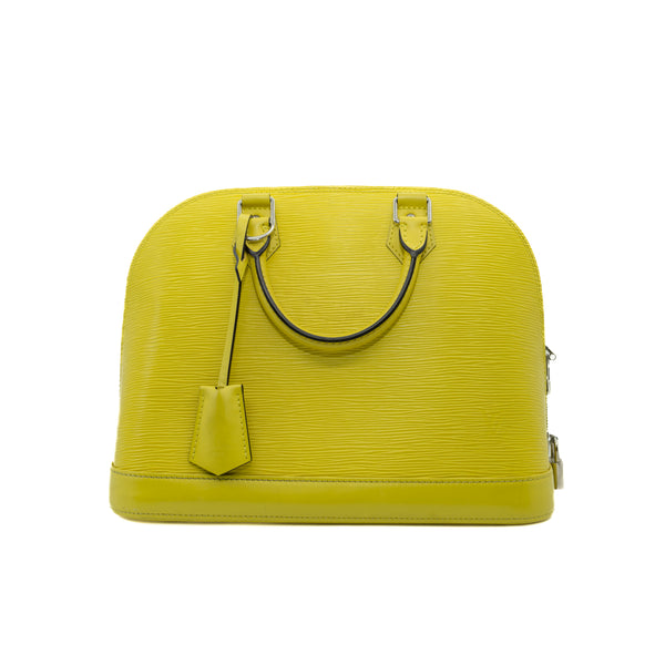 Alma Pm In Epi Leather Yellow PHW - L'UXE LINK