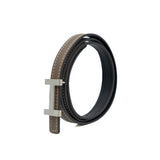 thumbnail Focus Belt Bucket Reversible Leather Belt 13mm PHW 75cm stamp C