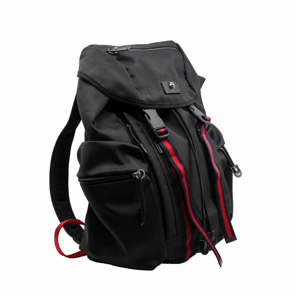 backpack fabric black