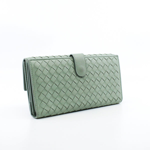 wallet light green - L'UXE LINK