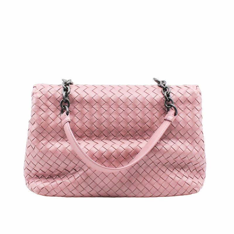 CROSSBODY BAG  OLIMPIA LEATHER rose pink - L'UXE LINK