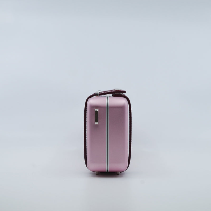 Dior X Rimowa Aluminum Rose Pink Clutch Bag PHW With Strap - L'UXE LINK