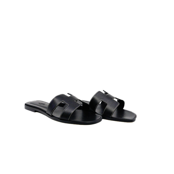 Oran sandal noir calfskin #38