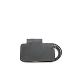 thumbnail phone case in black epsom ghw W stamp
