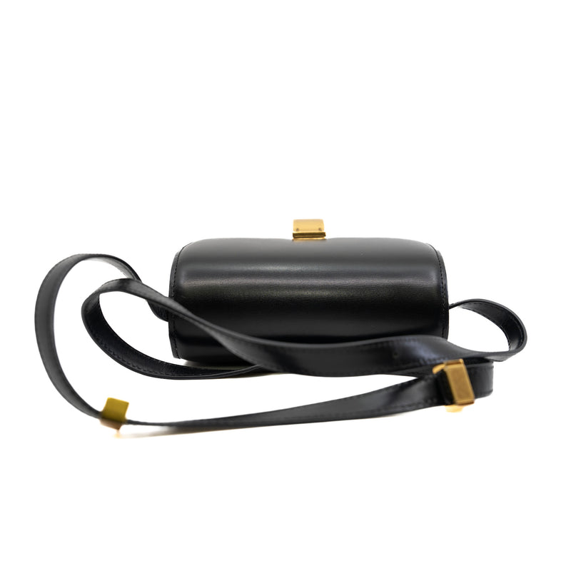 small box in black leather ghw