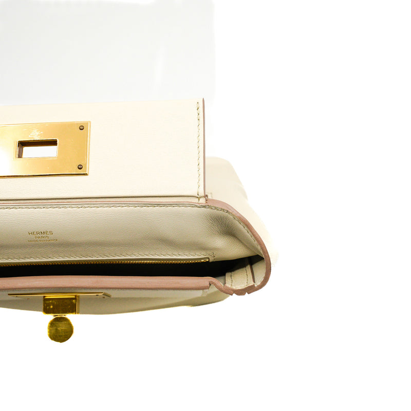 Mini 24/24 21 8L Beton In Swift/Evercolor Leather GHW Stamp B