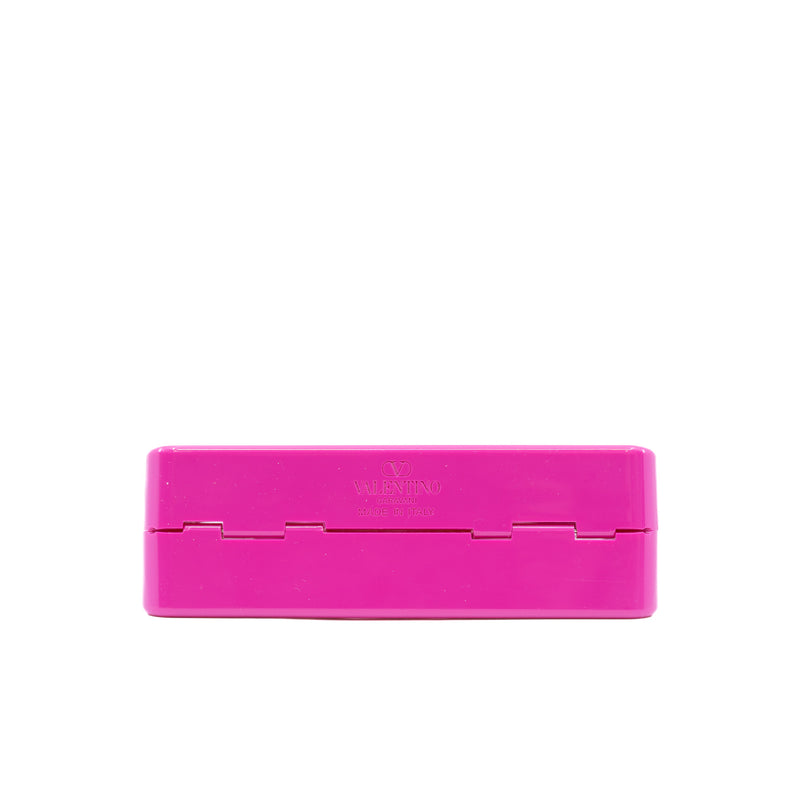 Valentino Garavani Pink Mini 'Le Troisieme' Tote GHW with Strap