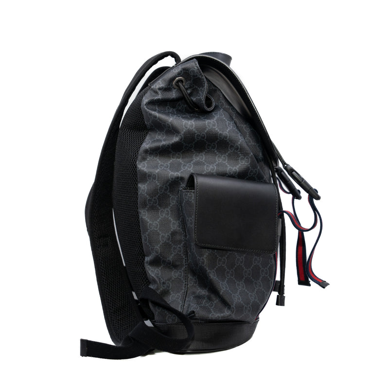 lagre backpack in double G grey