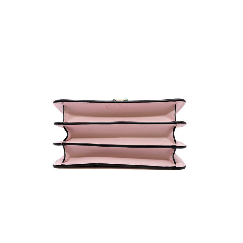 BVLGARI SERPENTI FOREVER CROSSBODY TOP HANDLE BAG IN PINK GHW