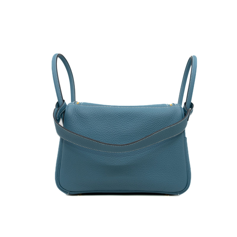 Lindy 26cm in tc d2 new bleu jean ghw b stamp