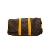 thumbnail Keepall Bandoulière 35 in monogram canvas/yellow leather phw 2025