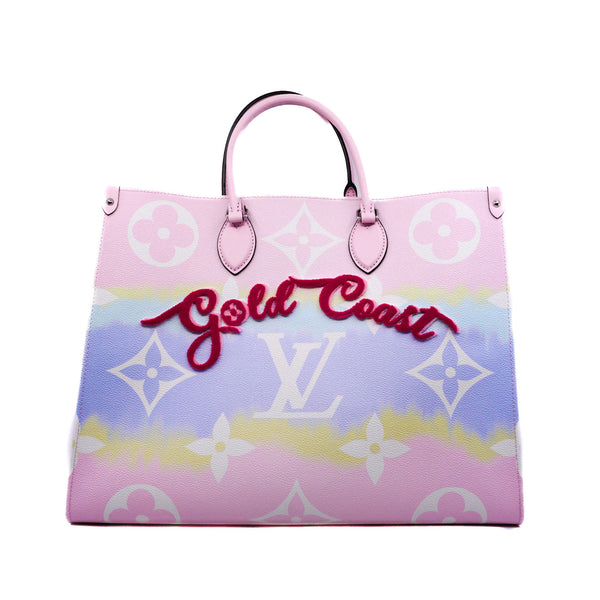 GM onthego gold coast limited collection in leather rainbow 2020 - L'UXE LINK