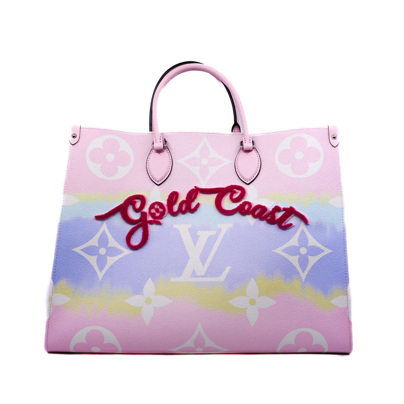 GM onthego gold coast limited collection in leather rainbow 2020 - L'UXE LINK