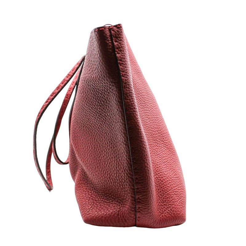 Tote Bag Leather Red - L'UXE LINK