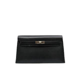 thumbnail kelly elan in goat skin black b stamp phw