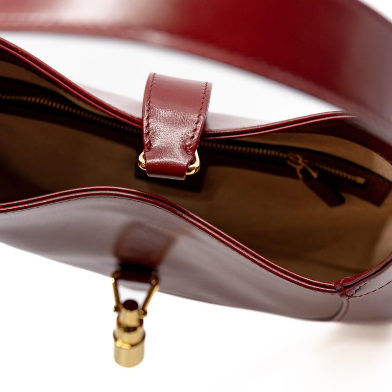Jackie 1961 in leather red ghw - L'UXE LINK