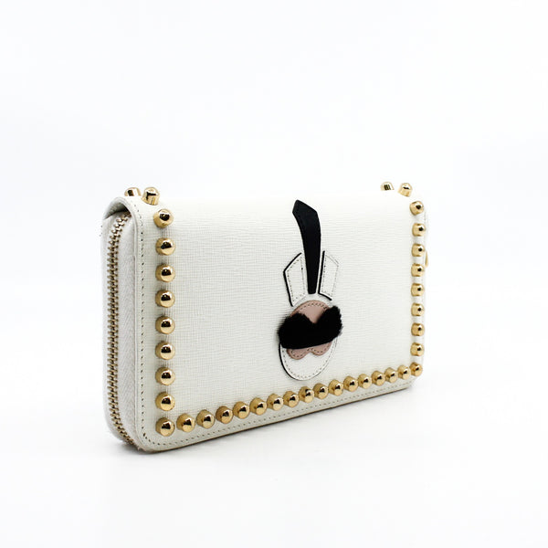 zippy  wallet white  ghw - L'UXE LINK