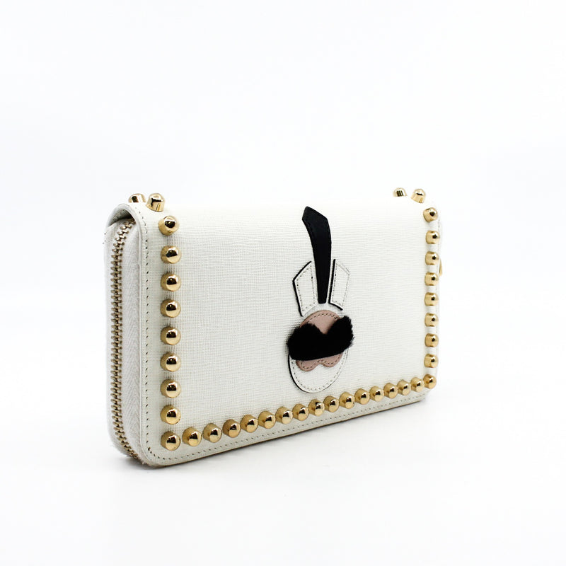 zippy  wallet white  ghw - L'UXE LINK