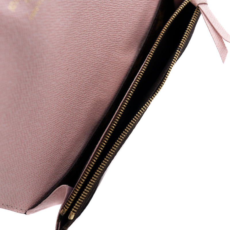 Monogram Emilie Wallet Rose Ballerine 2016 - L'UXE LINK