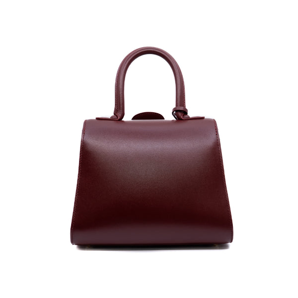 mini brillant in red calfskin ghw