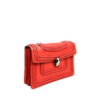 thumbnail medium serpenti handbag in red calfskin phw