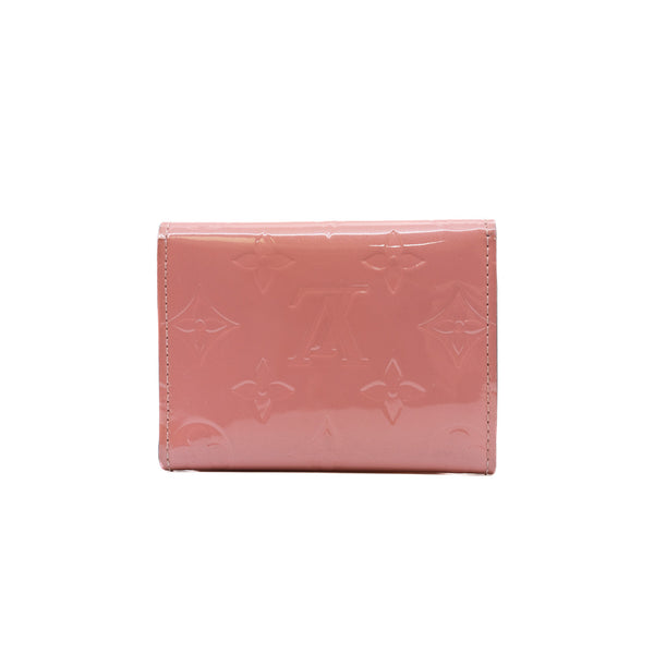 Vernis Business Card Holder Poppy Light Pink - L'UXE LINK