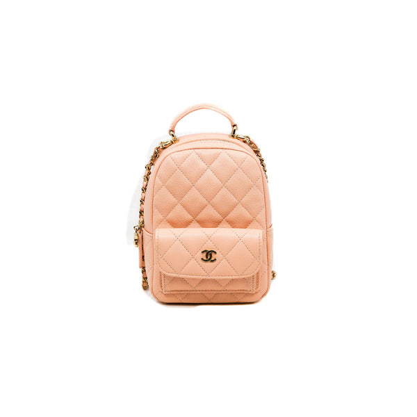 mini backpack in caviar pink lghw #XPA2XXXX