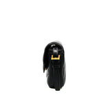 thumbnail small Loulou bag in black leather ghw