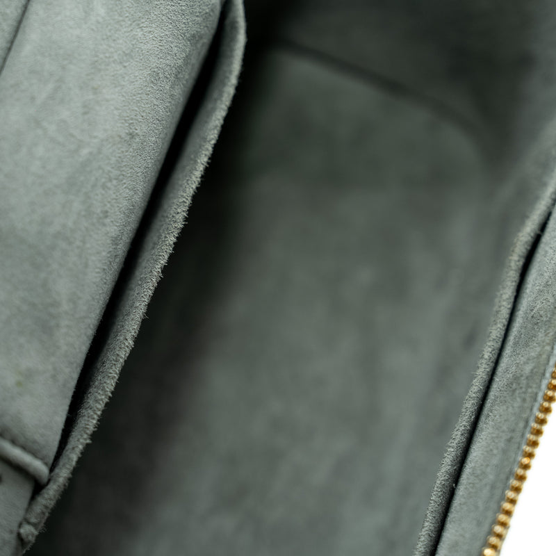 Small DiorTravel Vanity Case in Grey Lambskin GHW