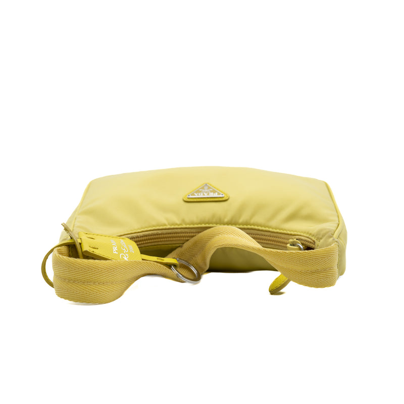 Re-Edition 2000 Re-Nylon Yellow Mini Bag - L'UXE LINK