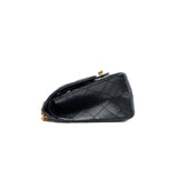 thumbnail medium 2.55 in navy calfskin ghw seri 25