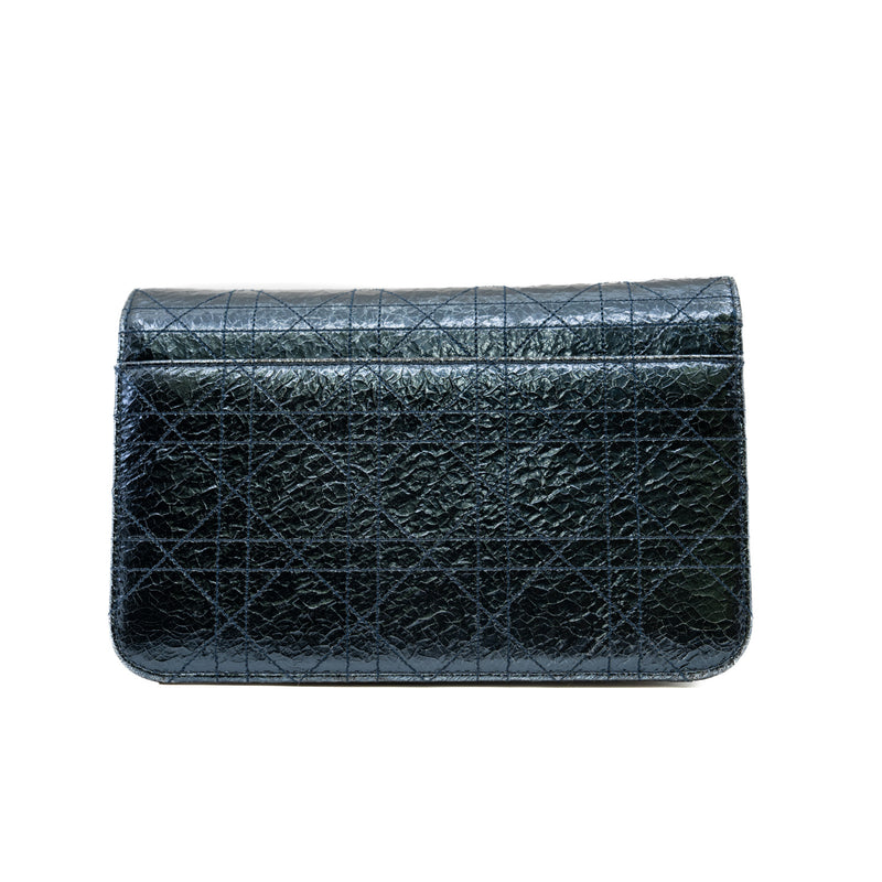 metallic cannage miss dior promenade bag PHW